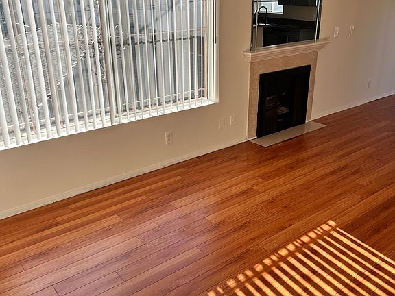 Beautiful fireplace in the living room
