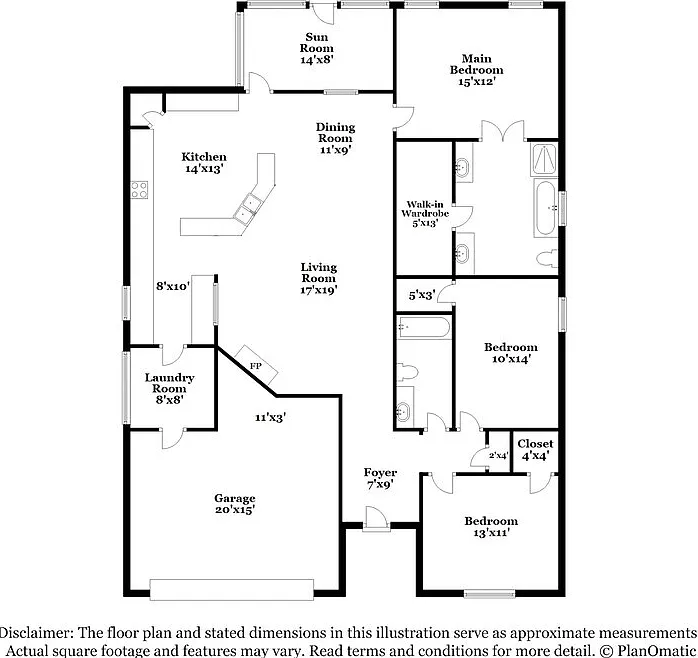3 bed, 2.0 bath, 1621 sqft, $2,200 — Photo 2