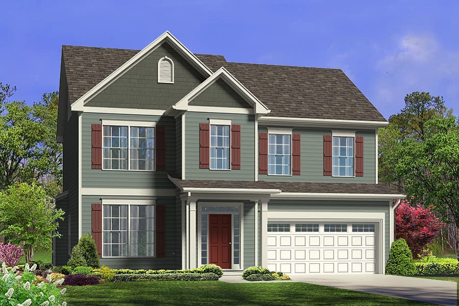 The Spruce Front Elevation Rendering