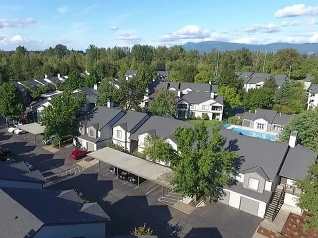 Overhead View of Forest Hills