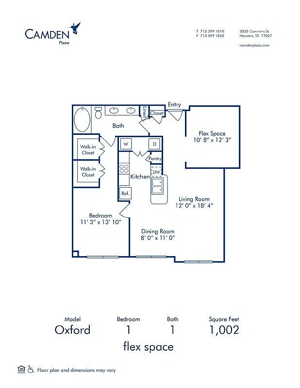 Floor plan Oxford