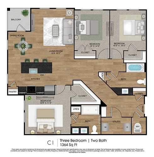 Floor plan C1