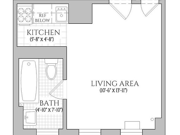 2nd image of 19 W 69th St APT 502