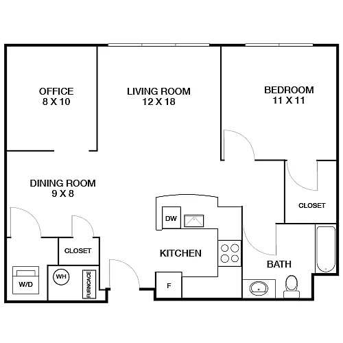 Floor plan Rogers