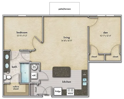 Floor plan Seneca