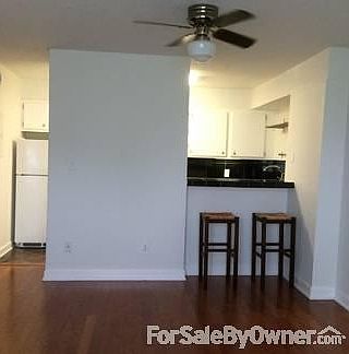 Bar between Den and Kitchen