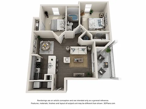 Floor plan B1
