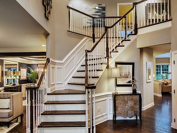 Welcoming Two-Story Foyer