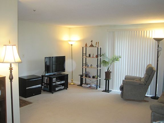 View of the living room - from dining area.