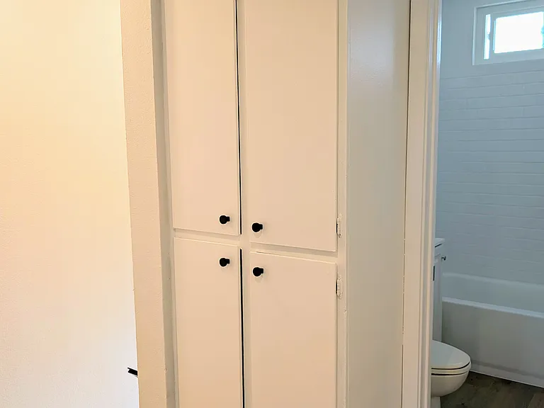 Storage upstairs