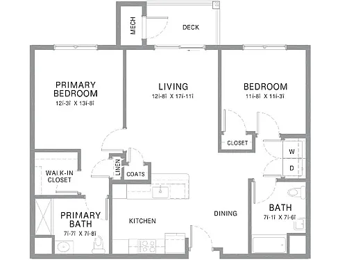 Floor plan B2CH