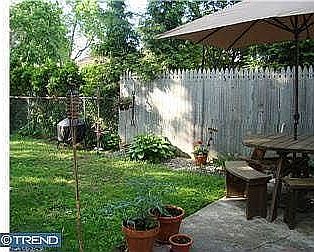 private backyard