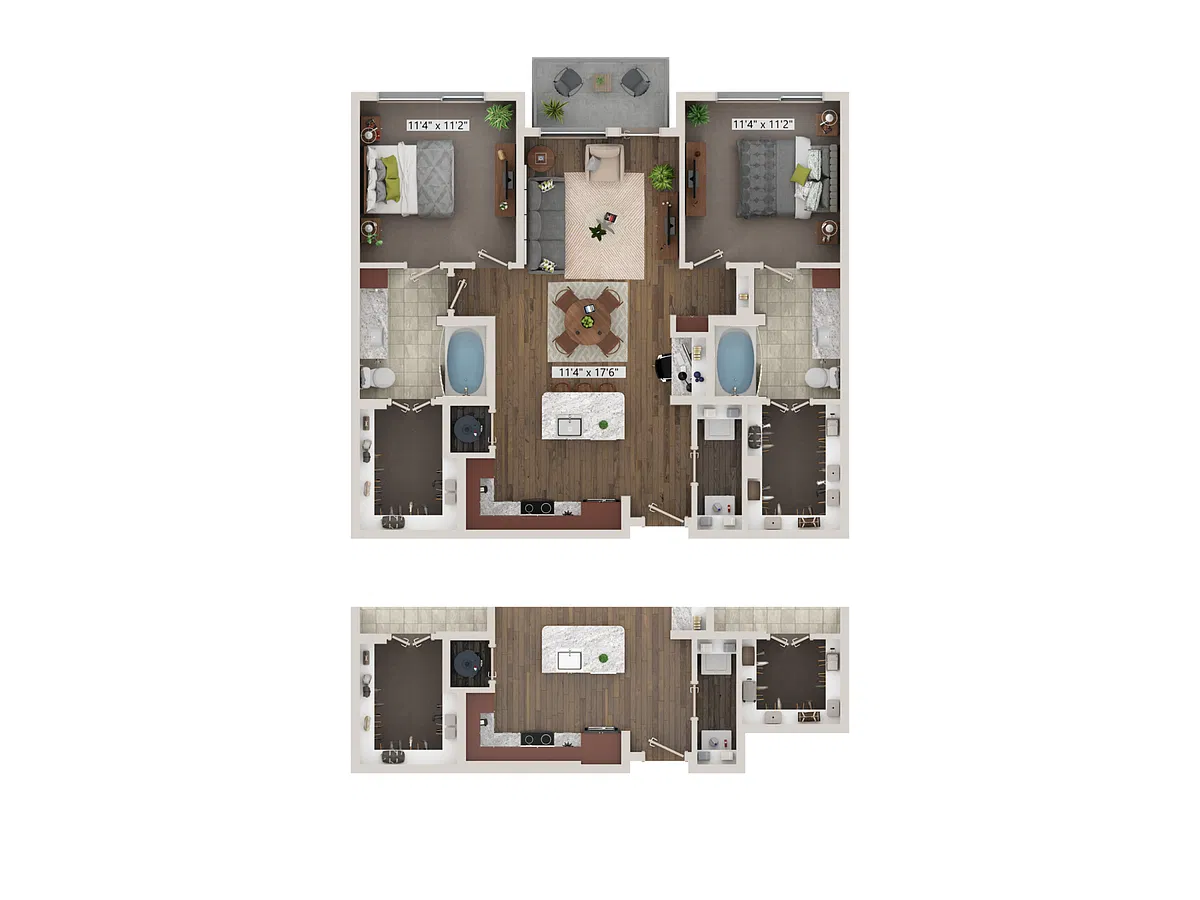 Floor plan B2