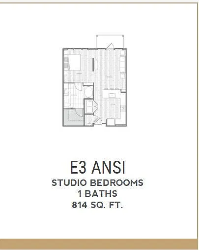 Floor plan E3 ANSI