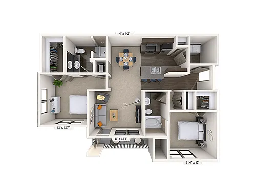 Floor plan Live Oak