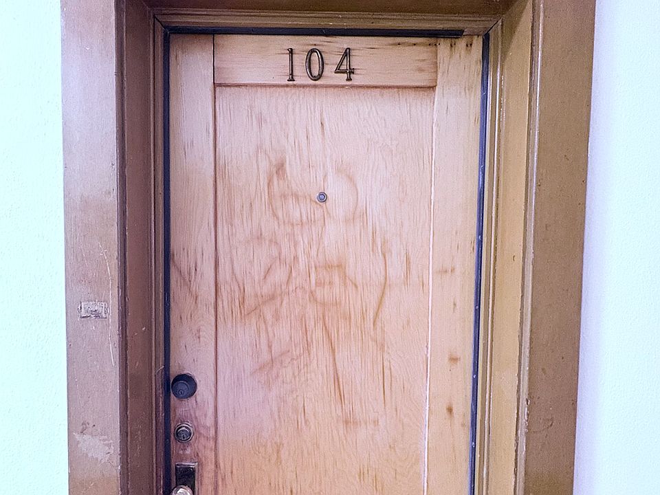 Front Door of #104