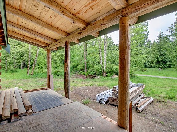 Front porch. Materials are on site to finish.