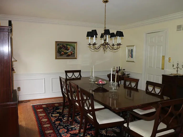Large formal dining room