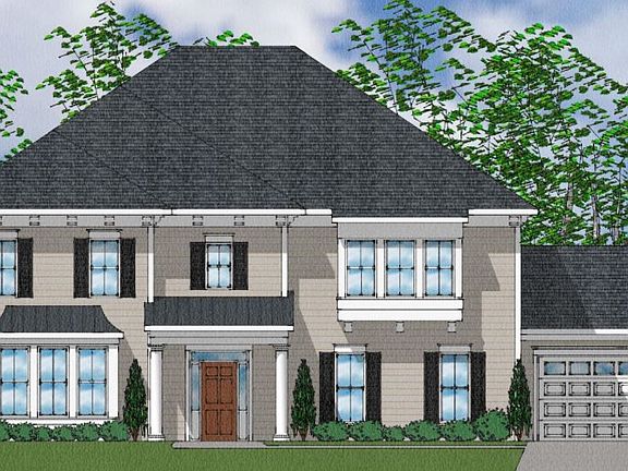 The Duvall II - Elevation D - Side Entry Garage