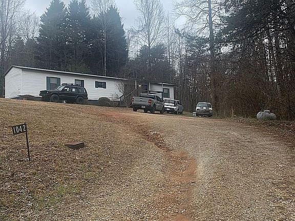 Driveway and home from road
