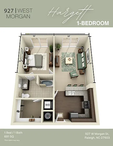 Floor plan Hargett