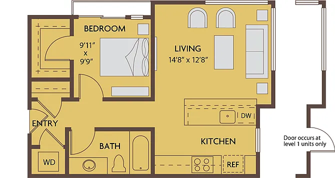 Floor plan 1I