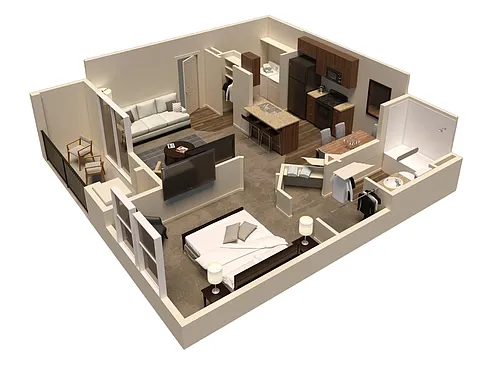 Floor plan Private Falls