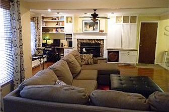 Great Room hardwood floors