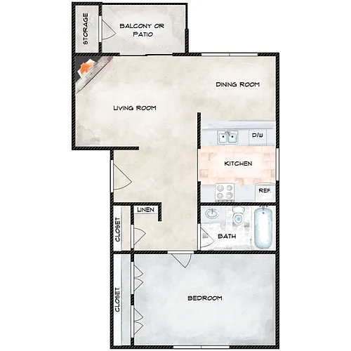 Floor plan Dogwood
