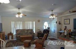 To front door from back door