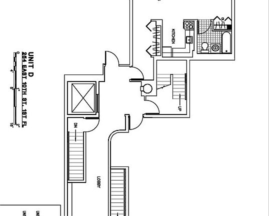 2nd image of 254 E 10th St APT 1D