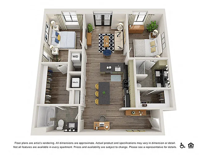 Floor plan B1