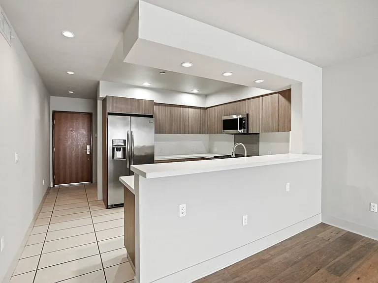 Front Entrance and Kitchen Area