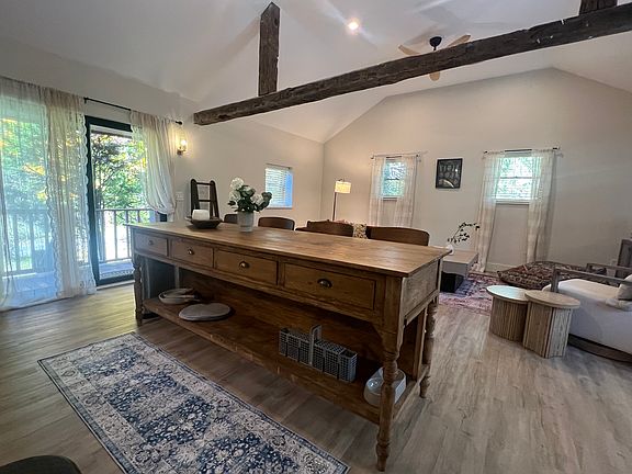 Open concept kitchen/living room