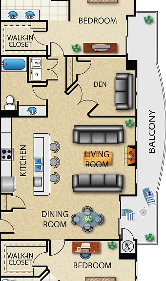 I Floorplan Diagram
