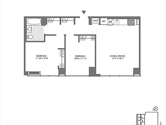 2nd image of 33 Bond St #1702