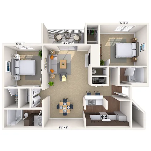 Floor plan Palmetto