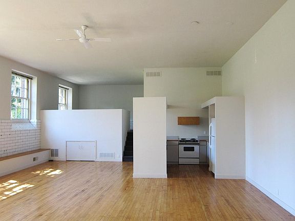 Living Room with Kitchen Beyond