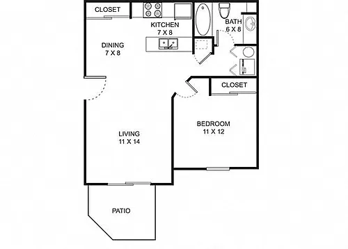 Floor plan A1 Renovated