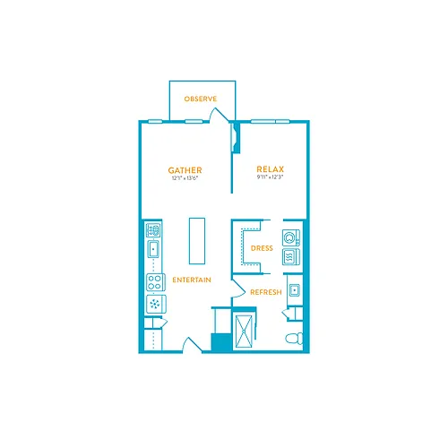 Floor plan Cyndur