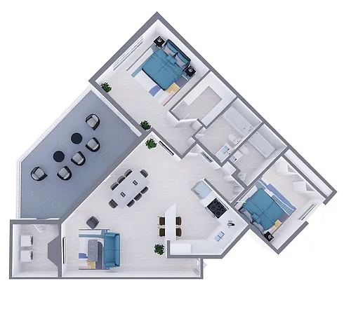 Floor plan B3 Platinum