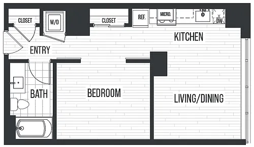 Floor plan Plan 1A