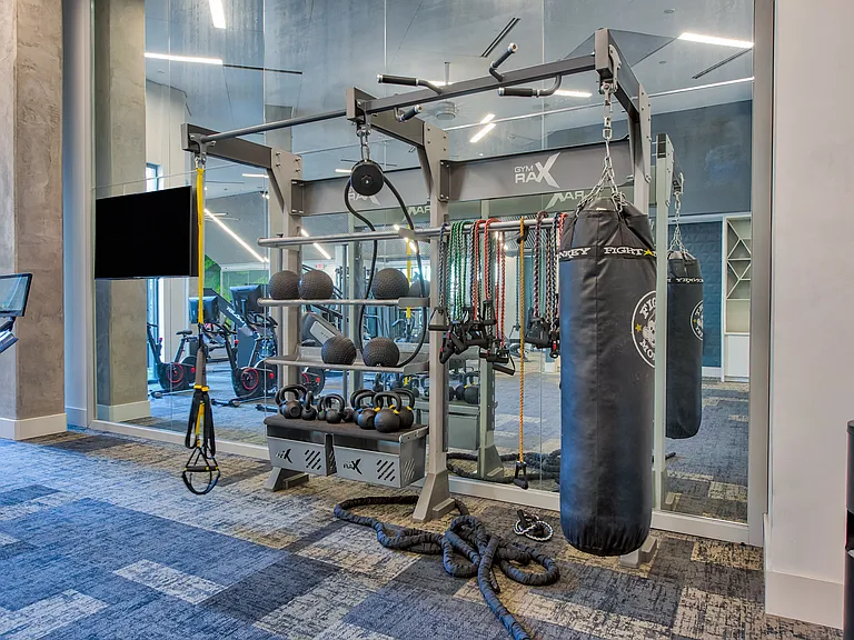 State-of-the-art fitness center offer everything you need to work out without leaving home.