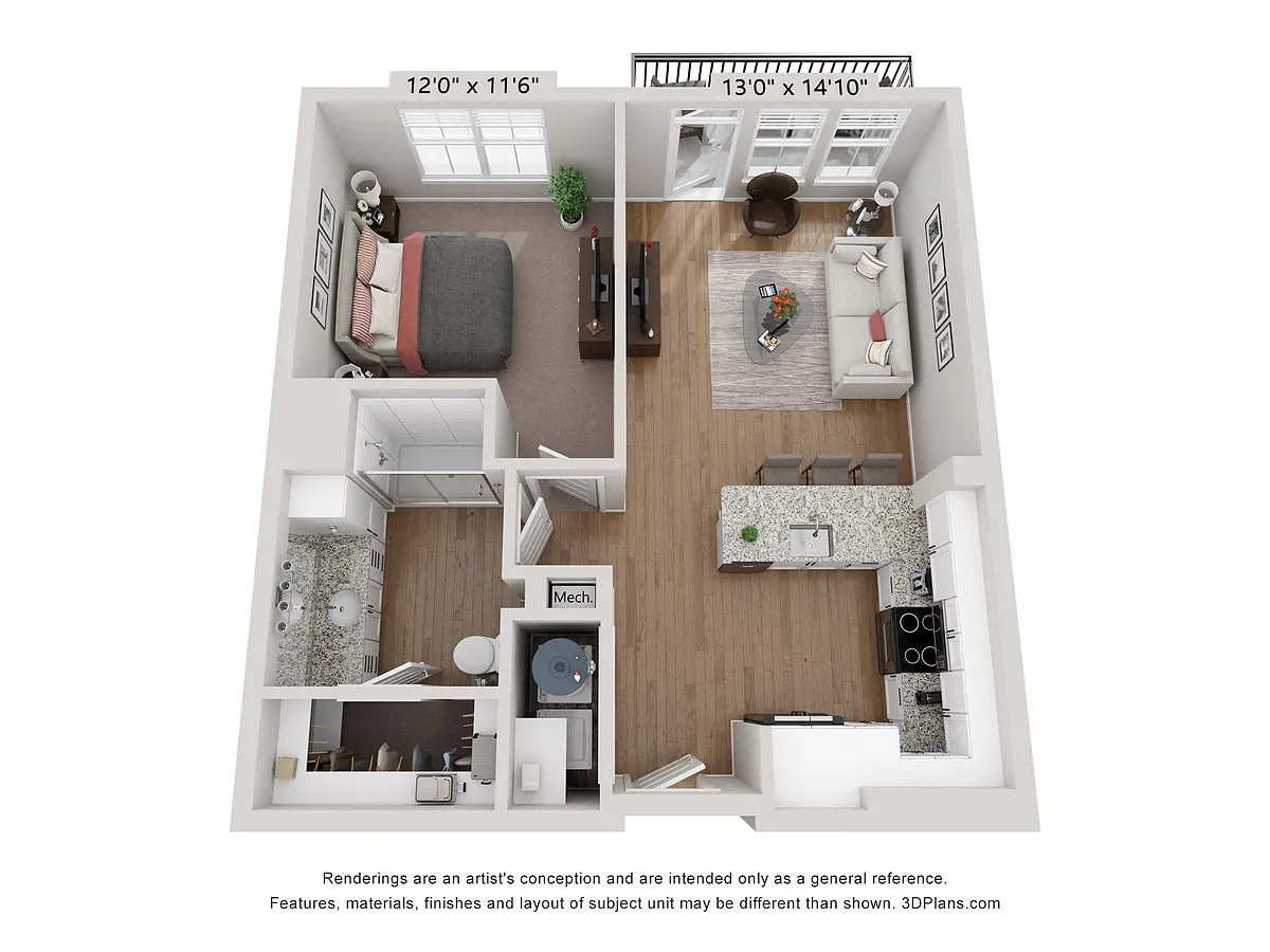 Floor plan A3 - Cobalt