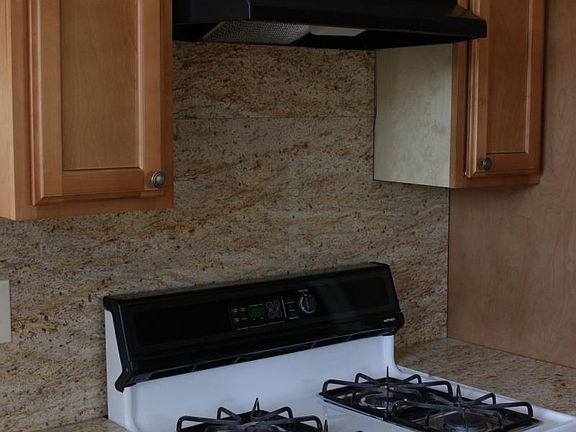 Gas Range, new cabinets