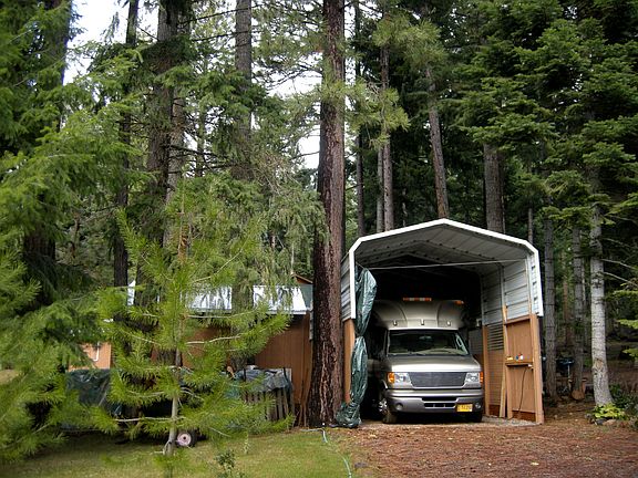 covered RV shed 