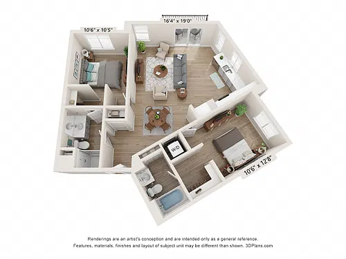 Floor plan Oasis