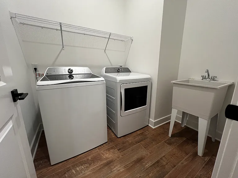First floor laundry room