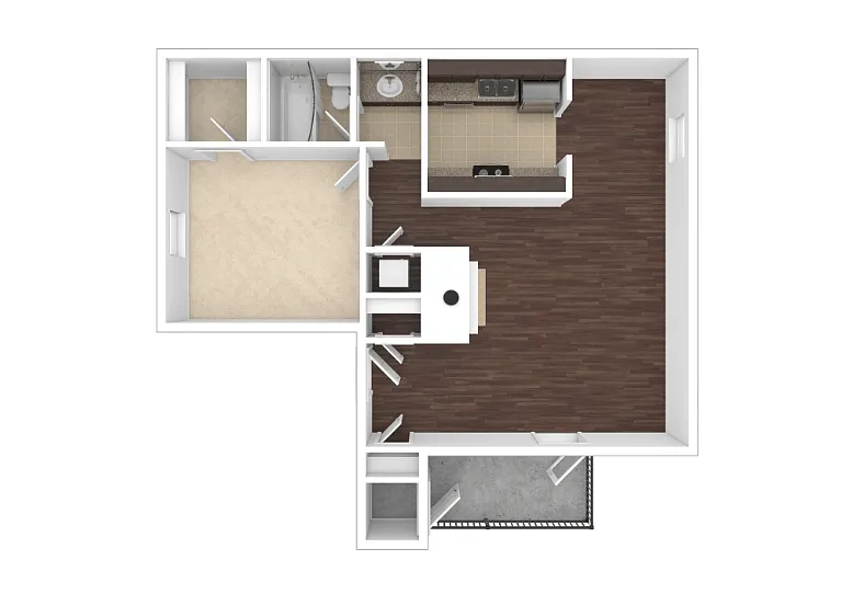 Floor plan A2 Garden