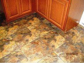 New kitchen floor